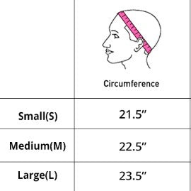 Custom Wig Cap Size